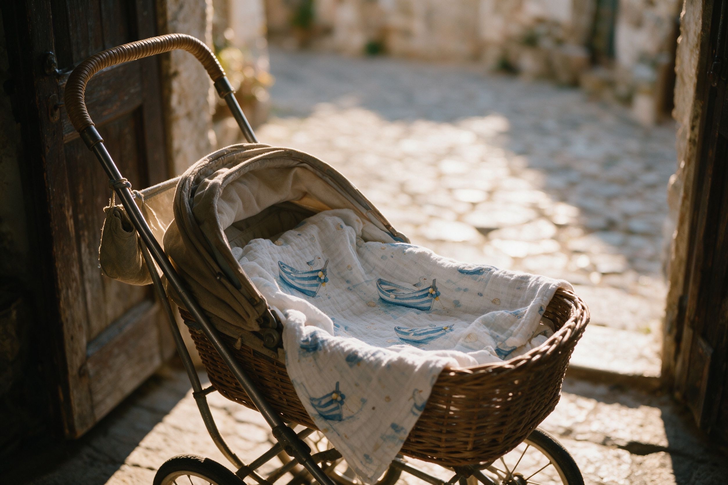 Heading out with the pram