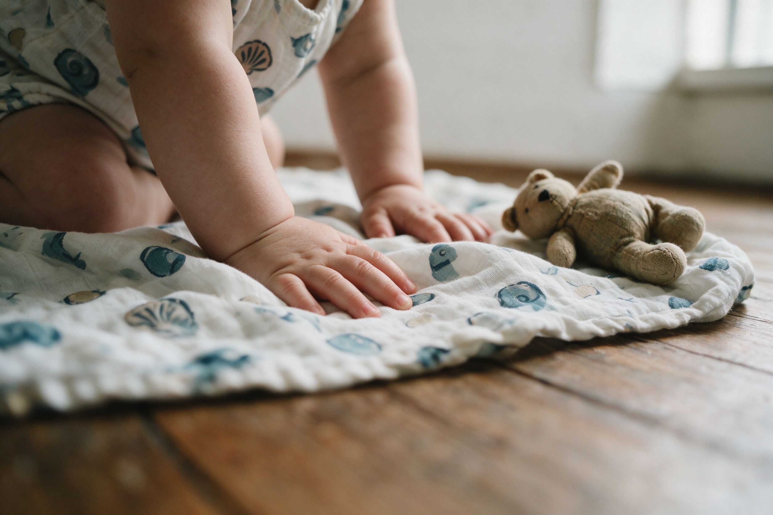 Shells on the floor