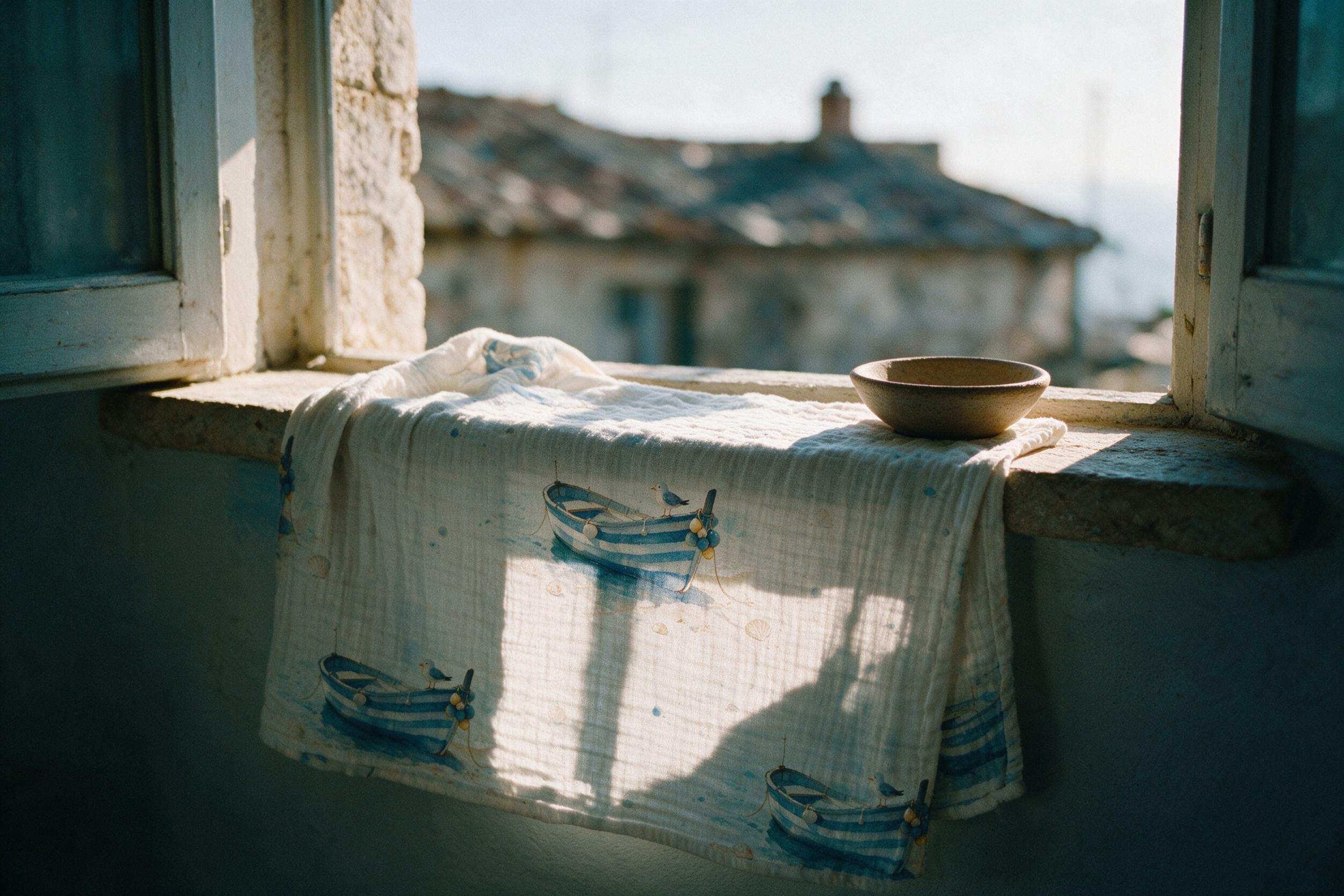 Stone windowsill