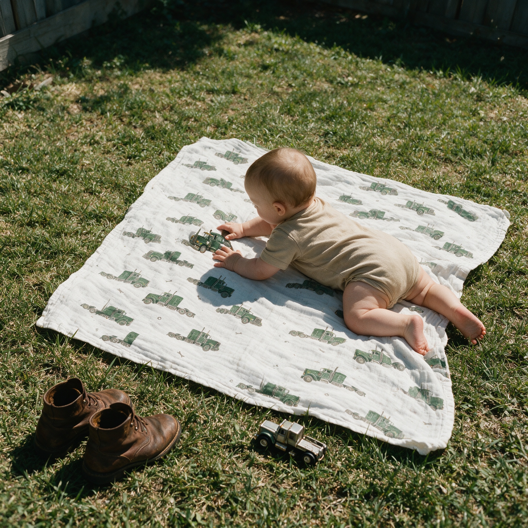 Backyard playmat