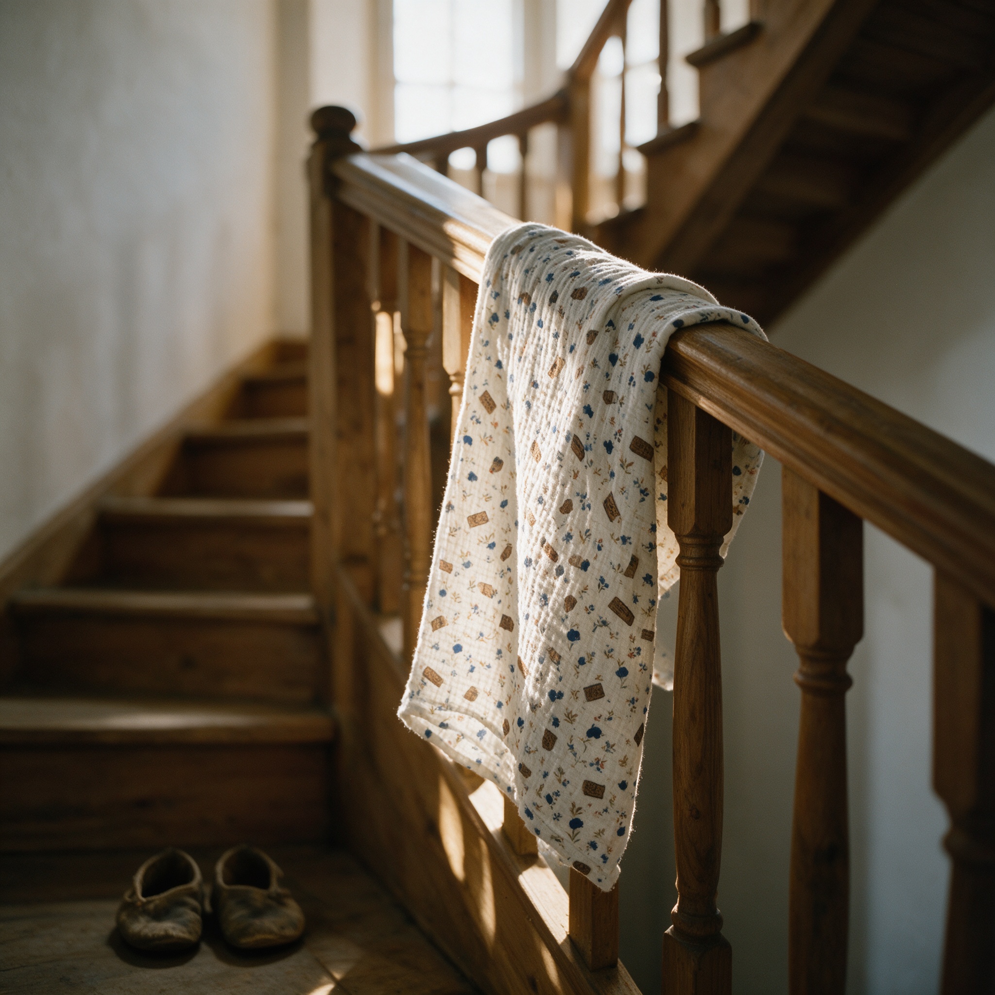 Wooden stairs