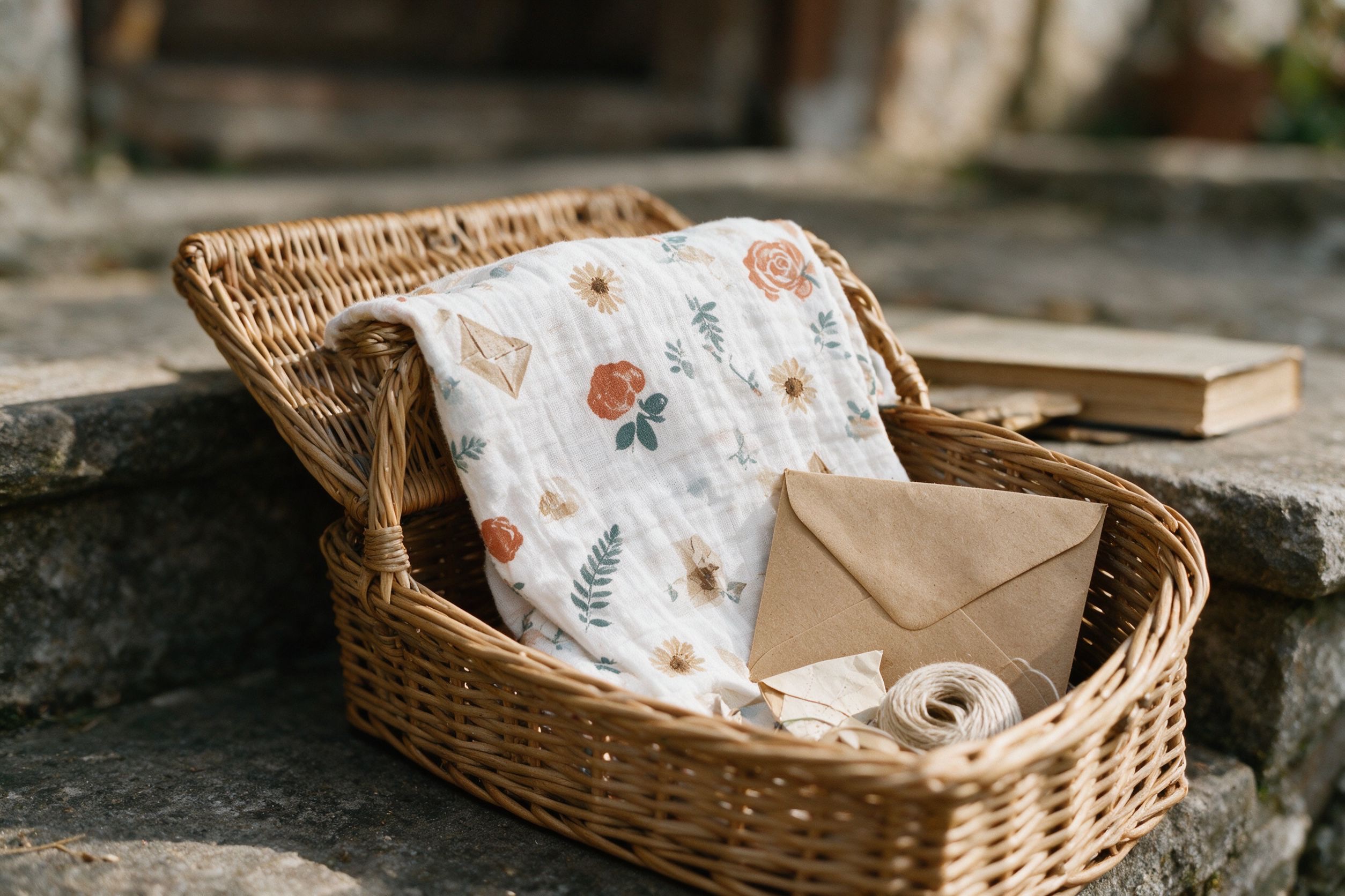 Letter in the picnic basket
