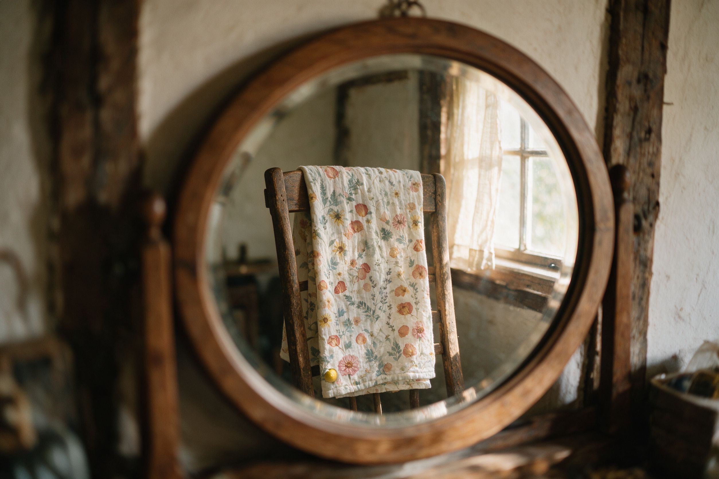 The cloth in the mirror