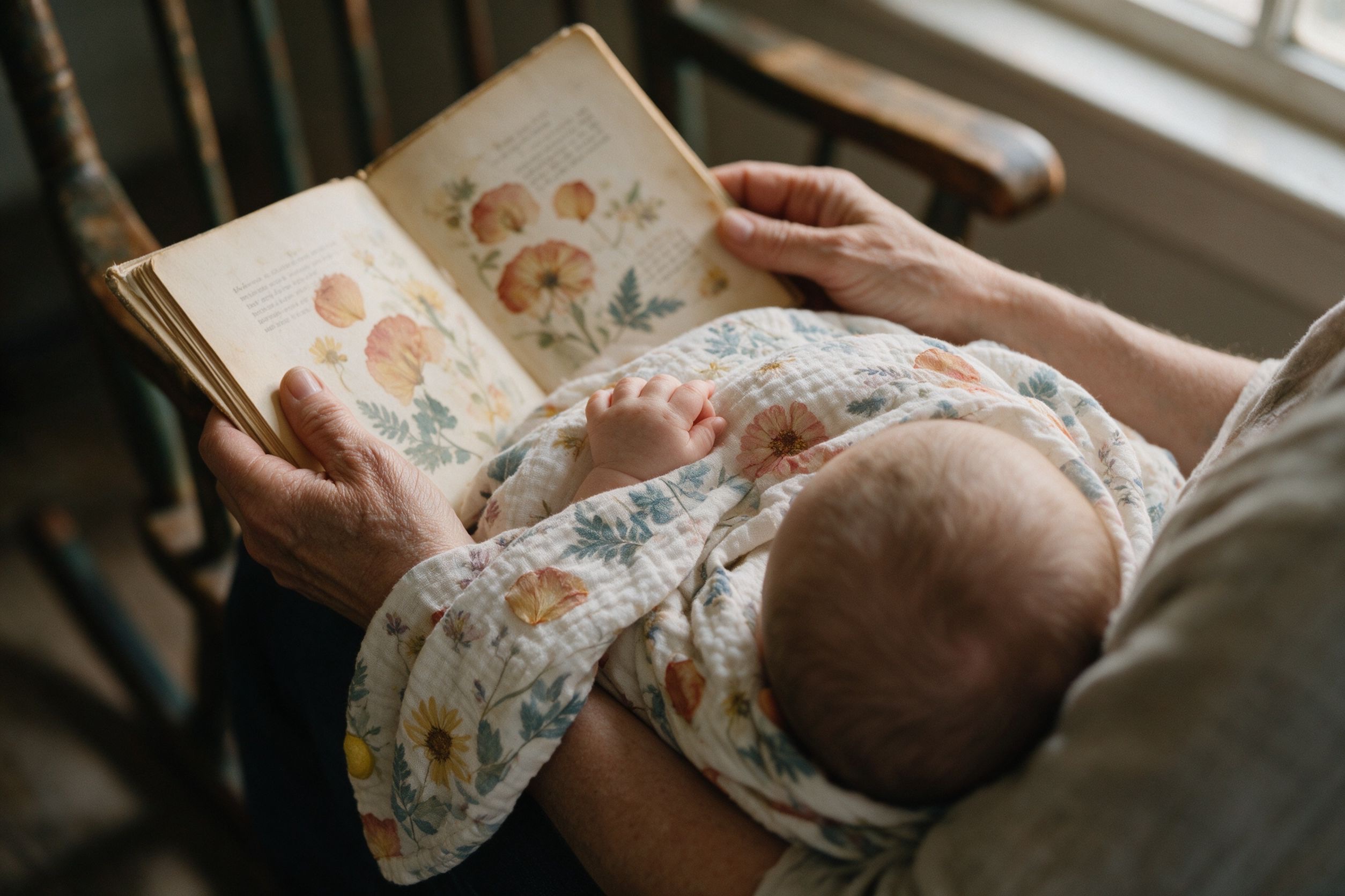 Wrapped up in a story