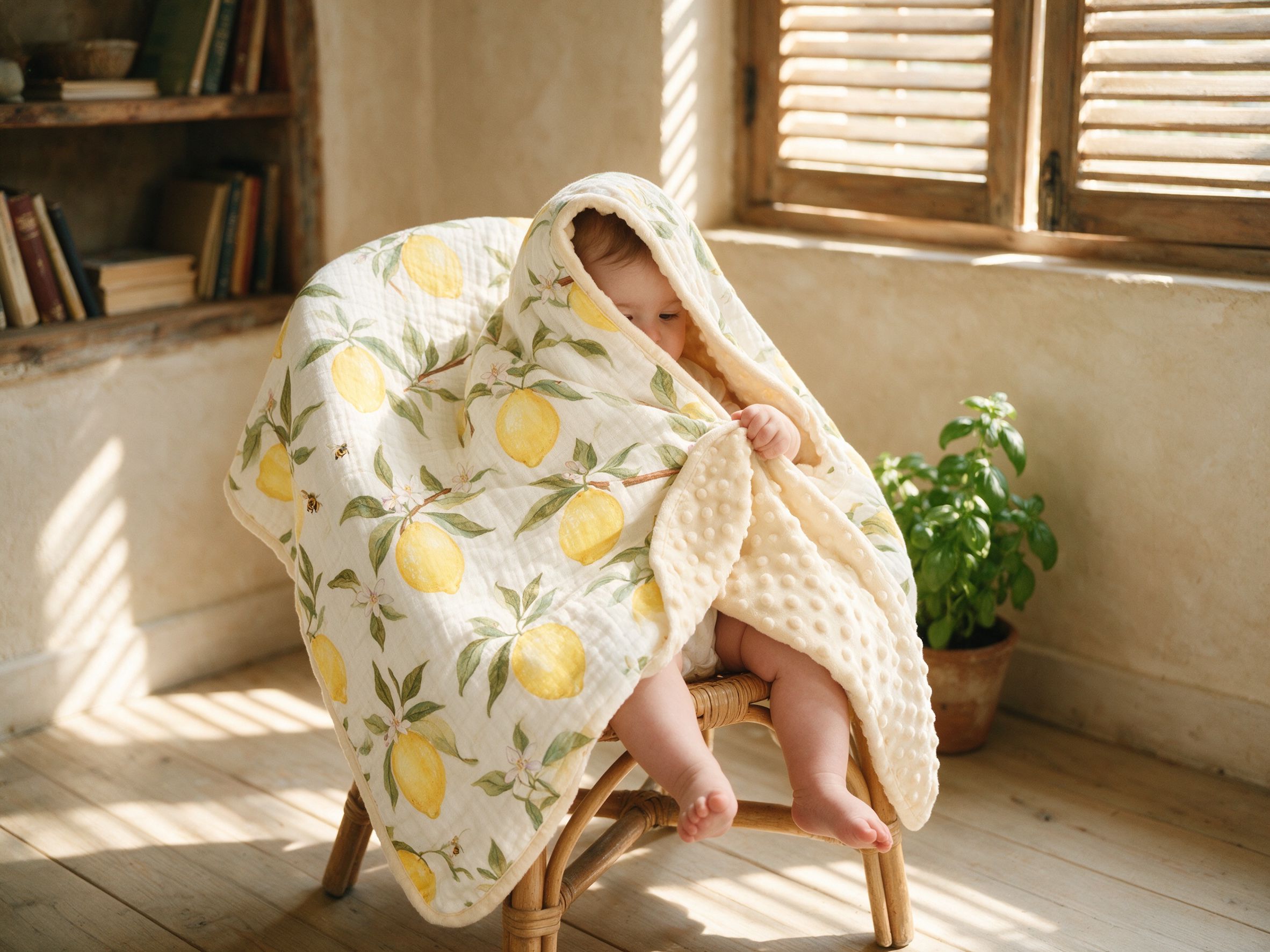 Dot blanket · Under the Trellis