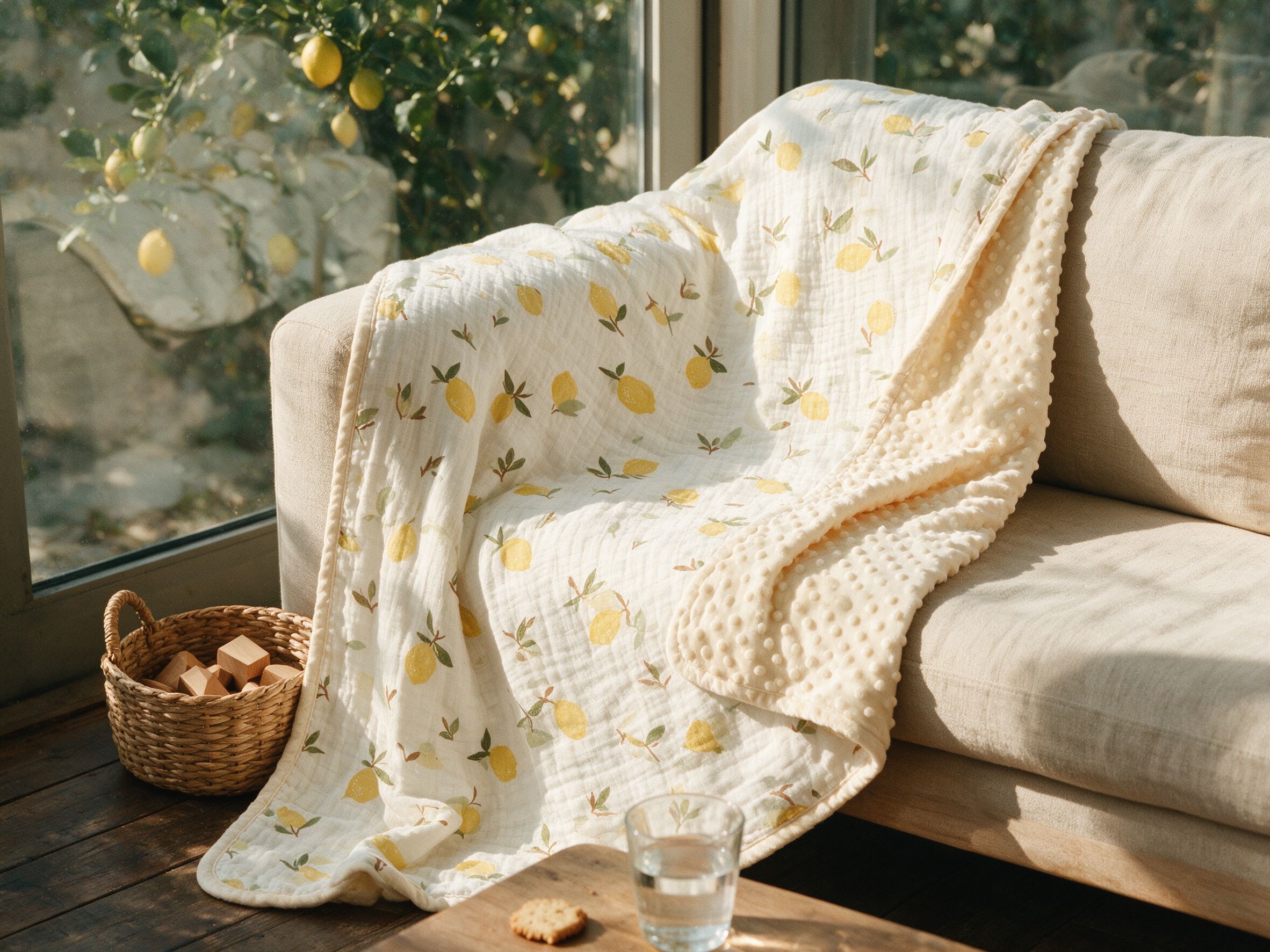 Dot blanket · Ceramic Lemons