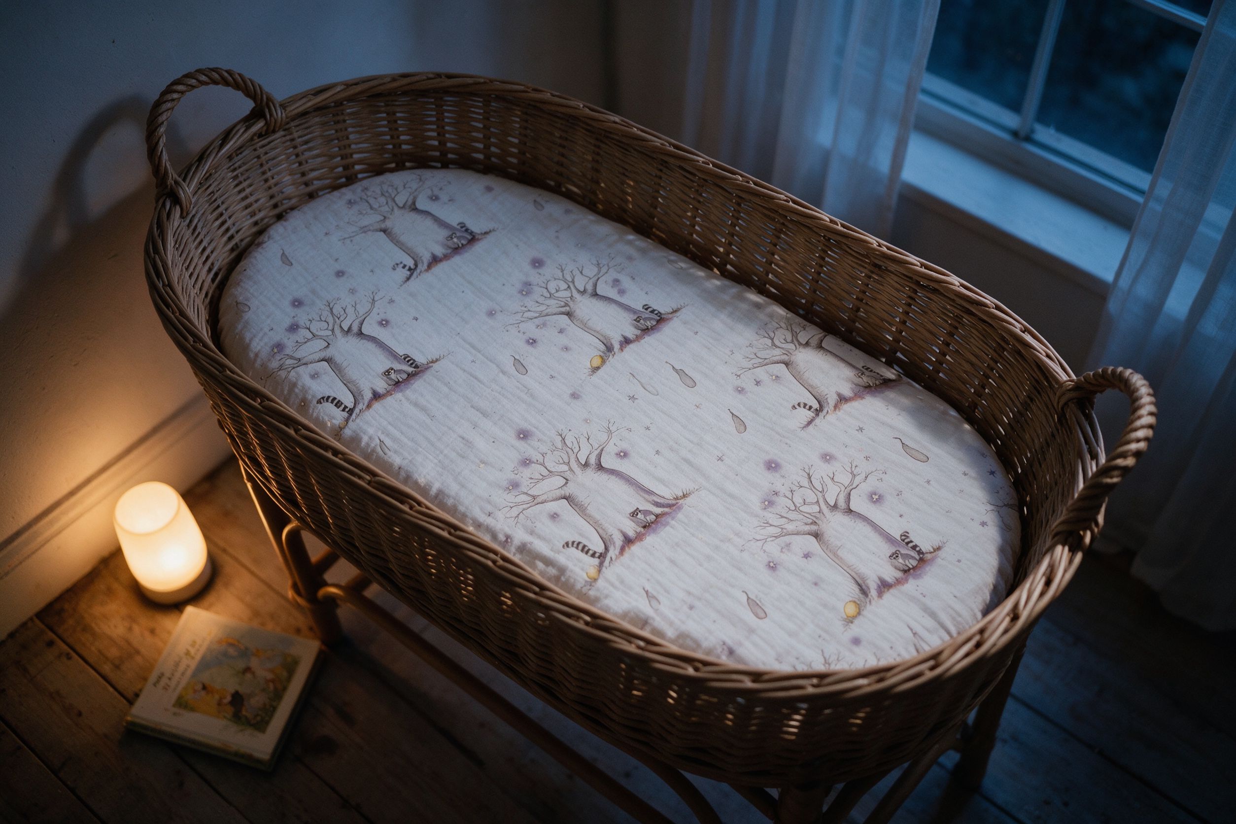 Cradle fitted sheet