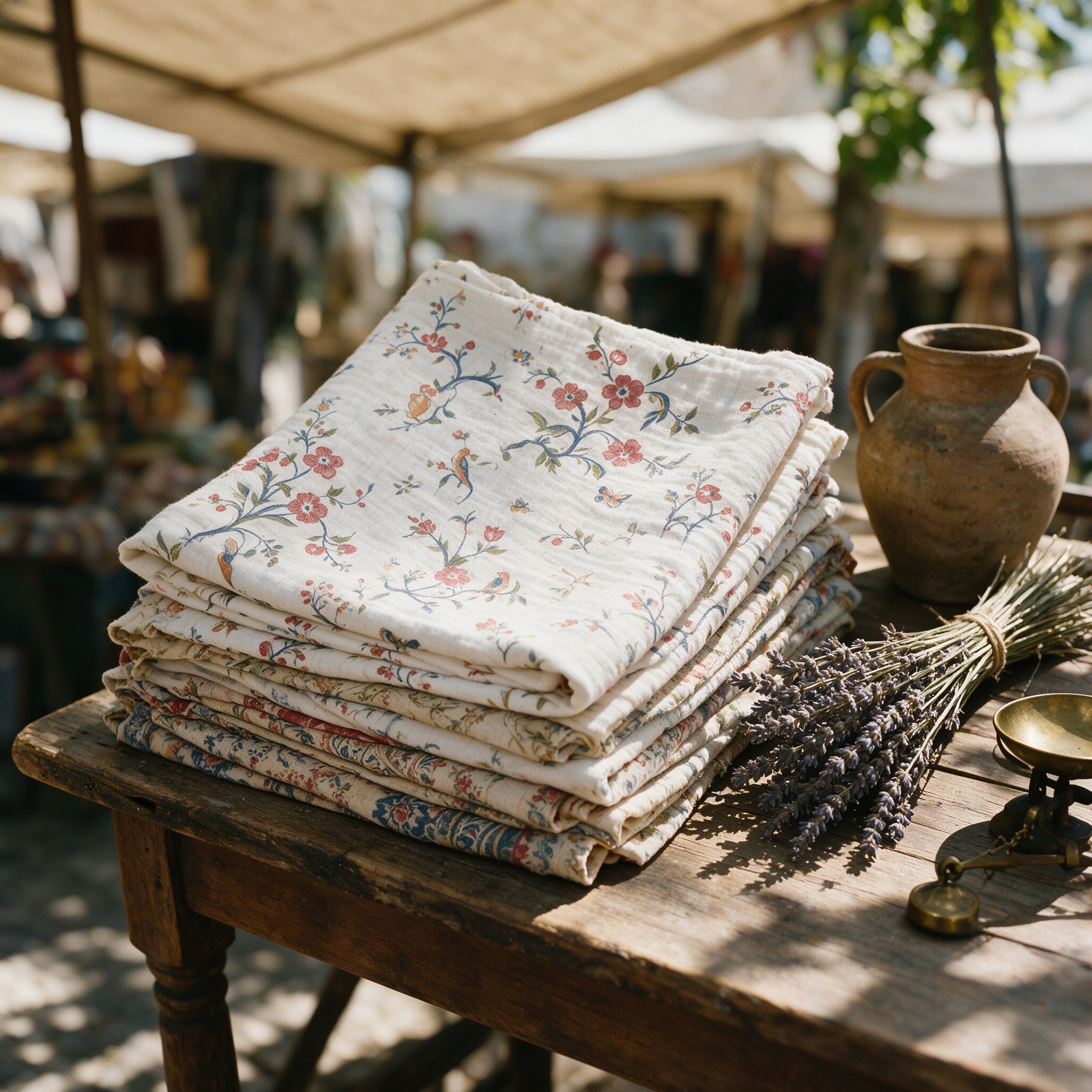 The flea market stall
