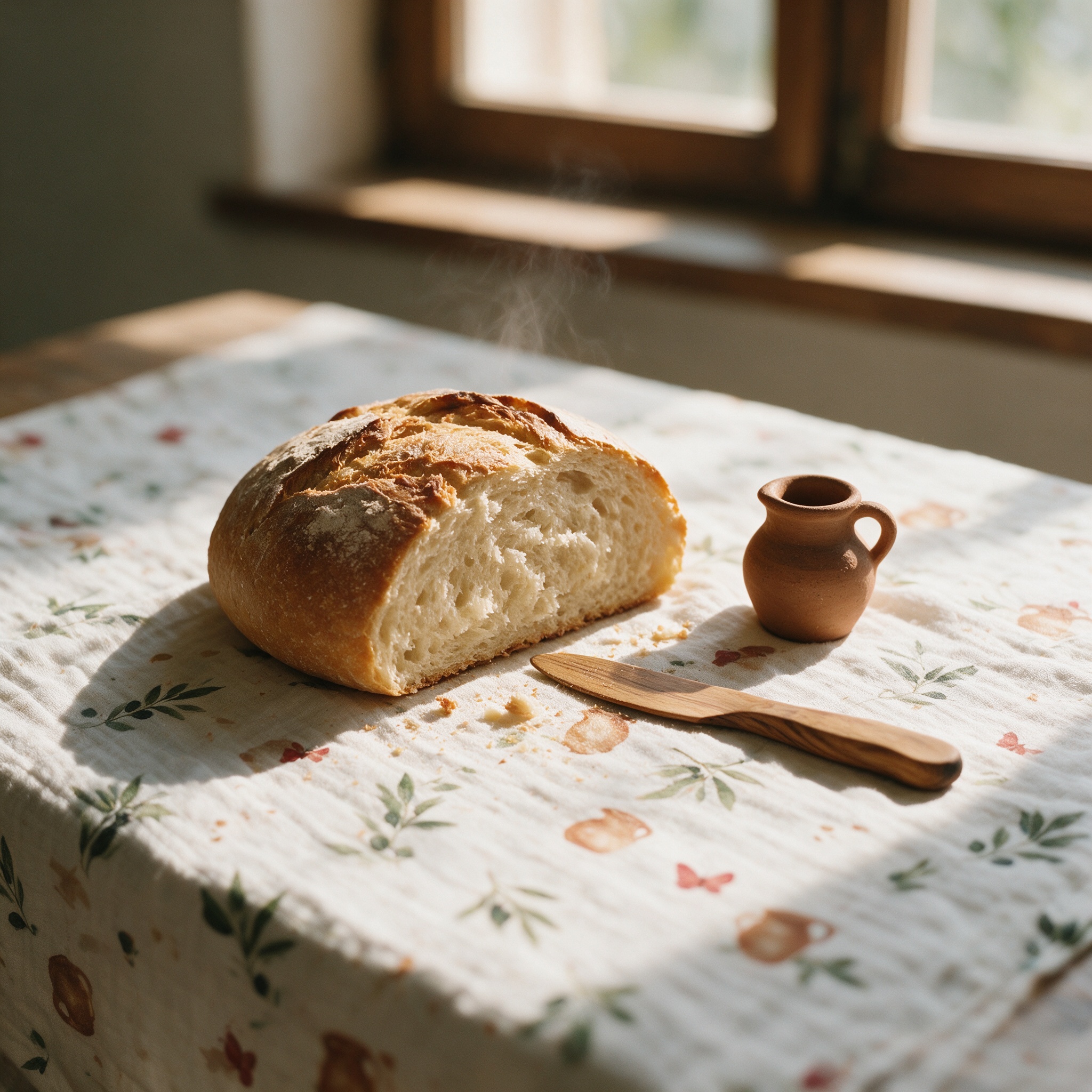 Bread on the table