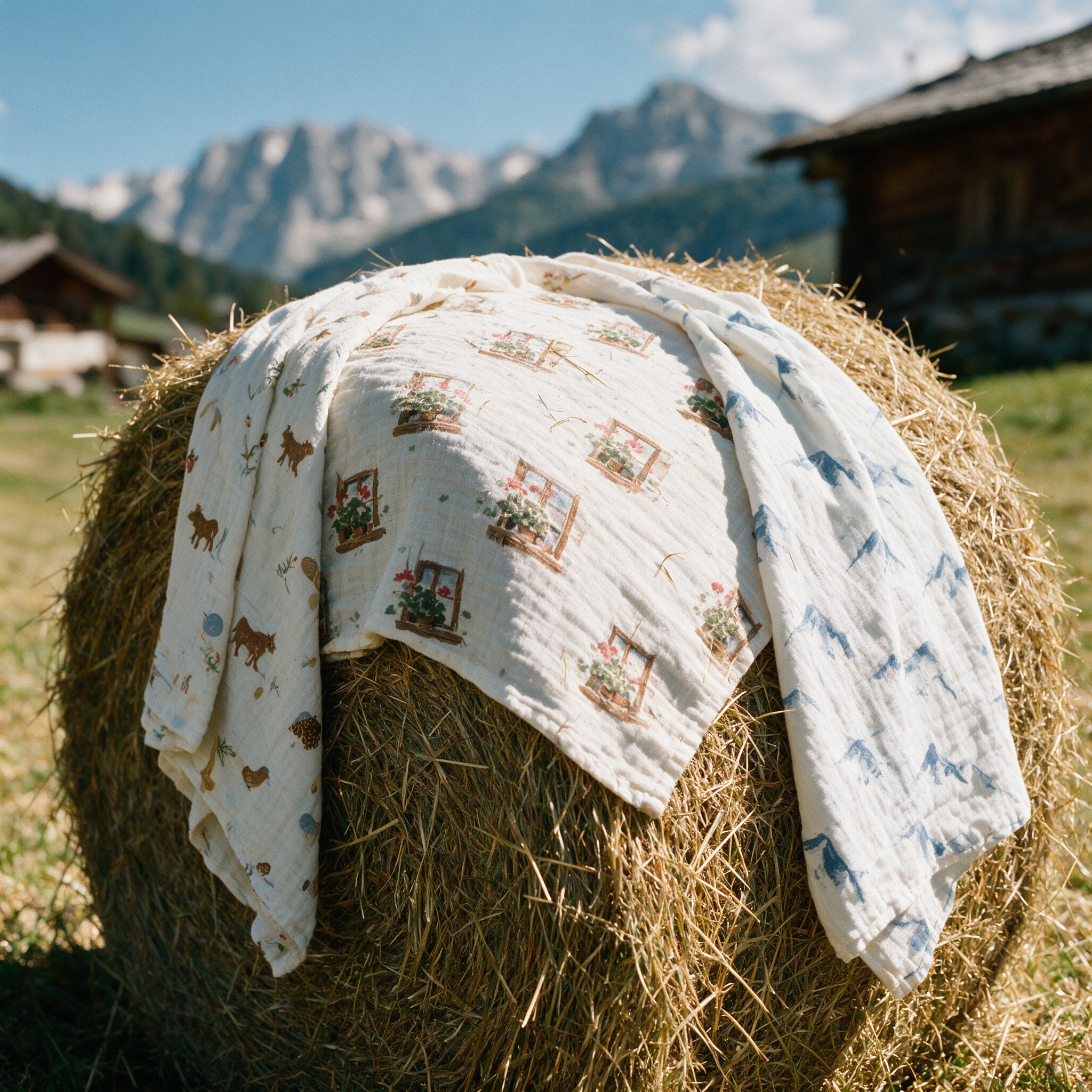 Three by the hayrack