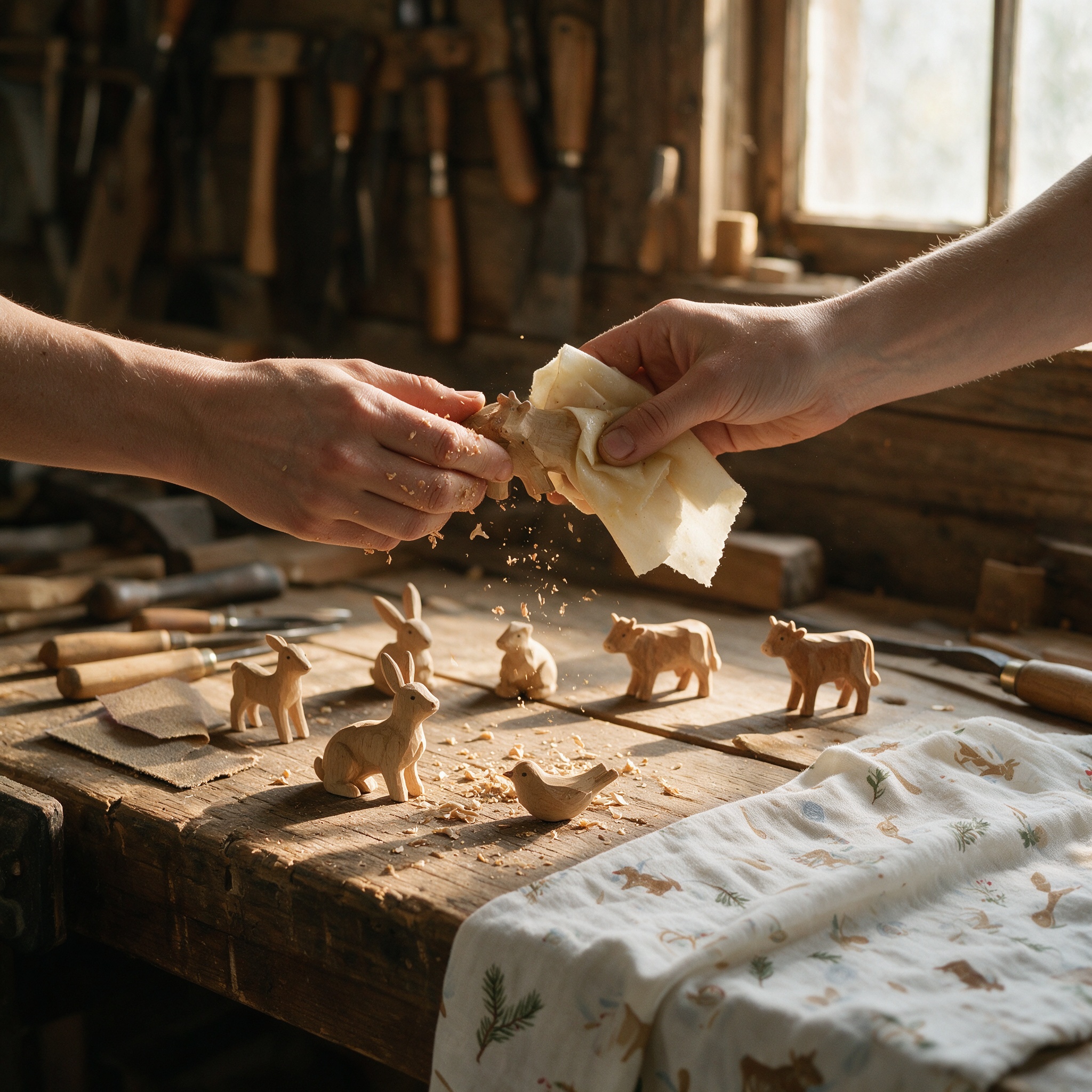 The carving workshop