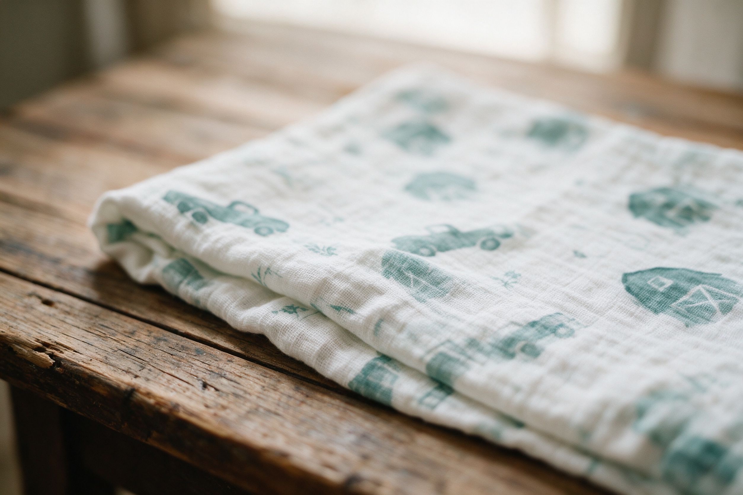 Cloth in afternoon light