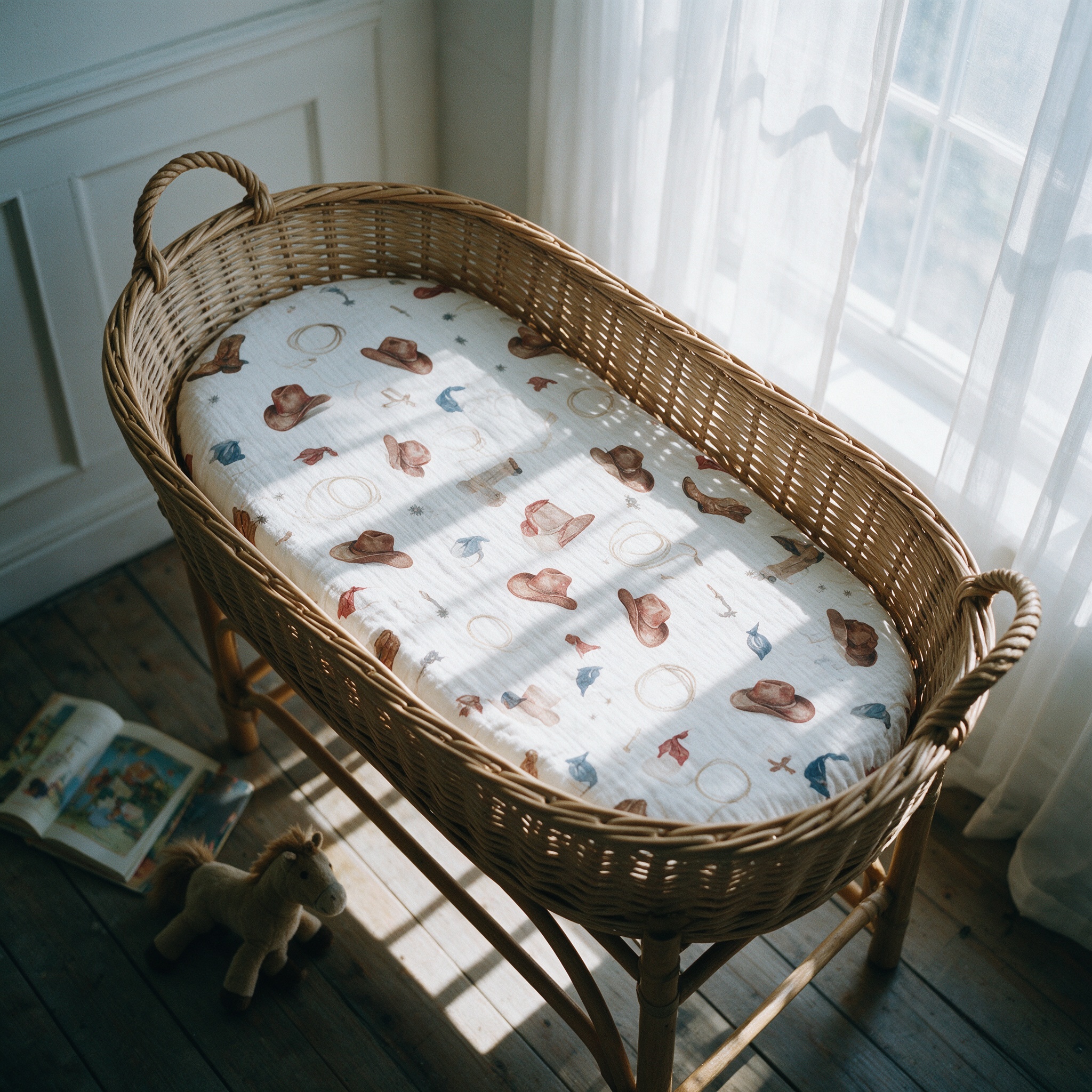 Cradle fitted sheet