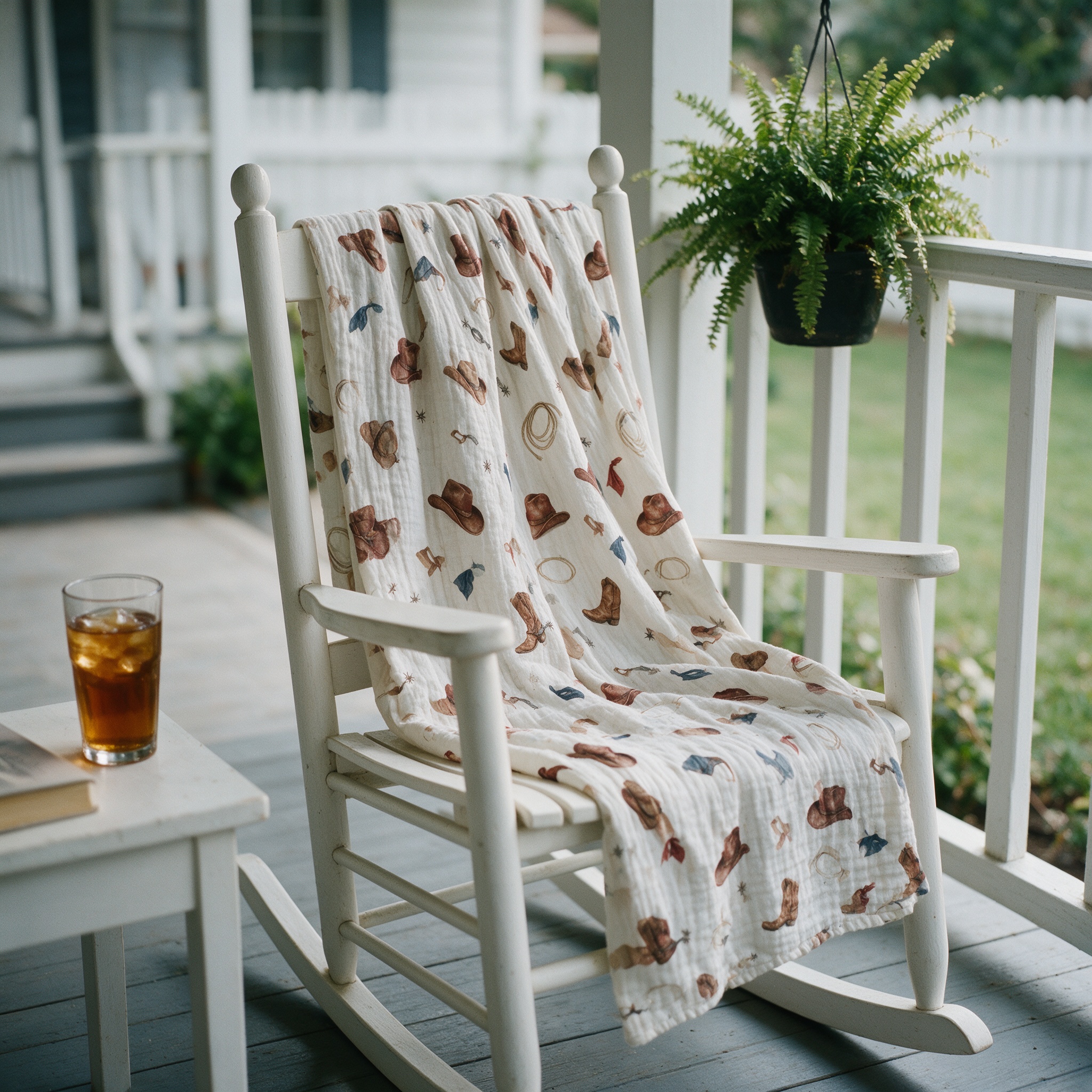 The porch rocking chair