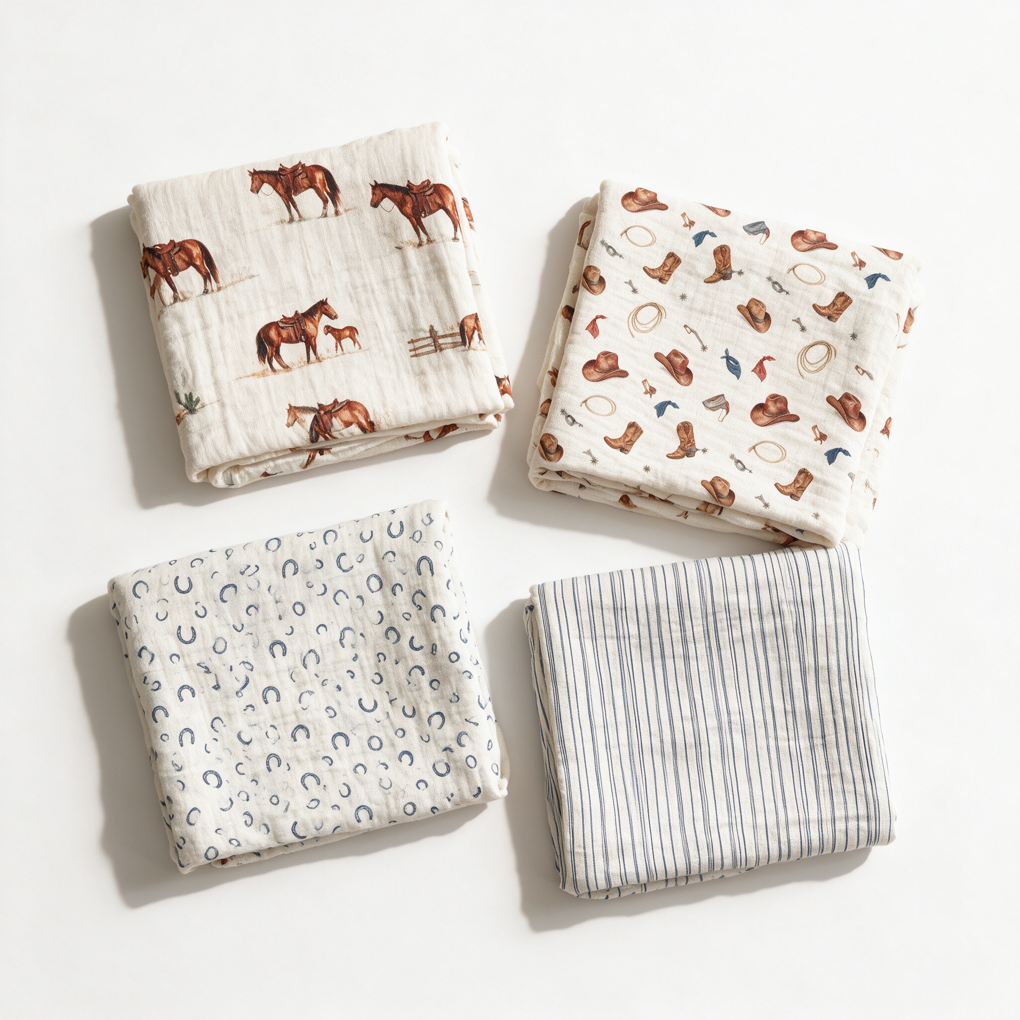 Four folded