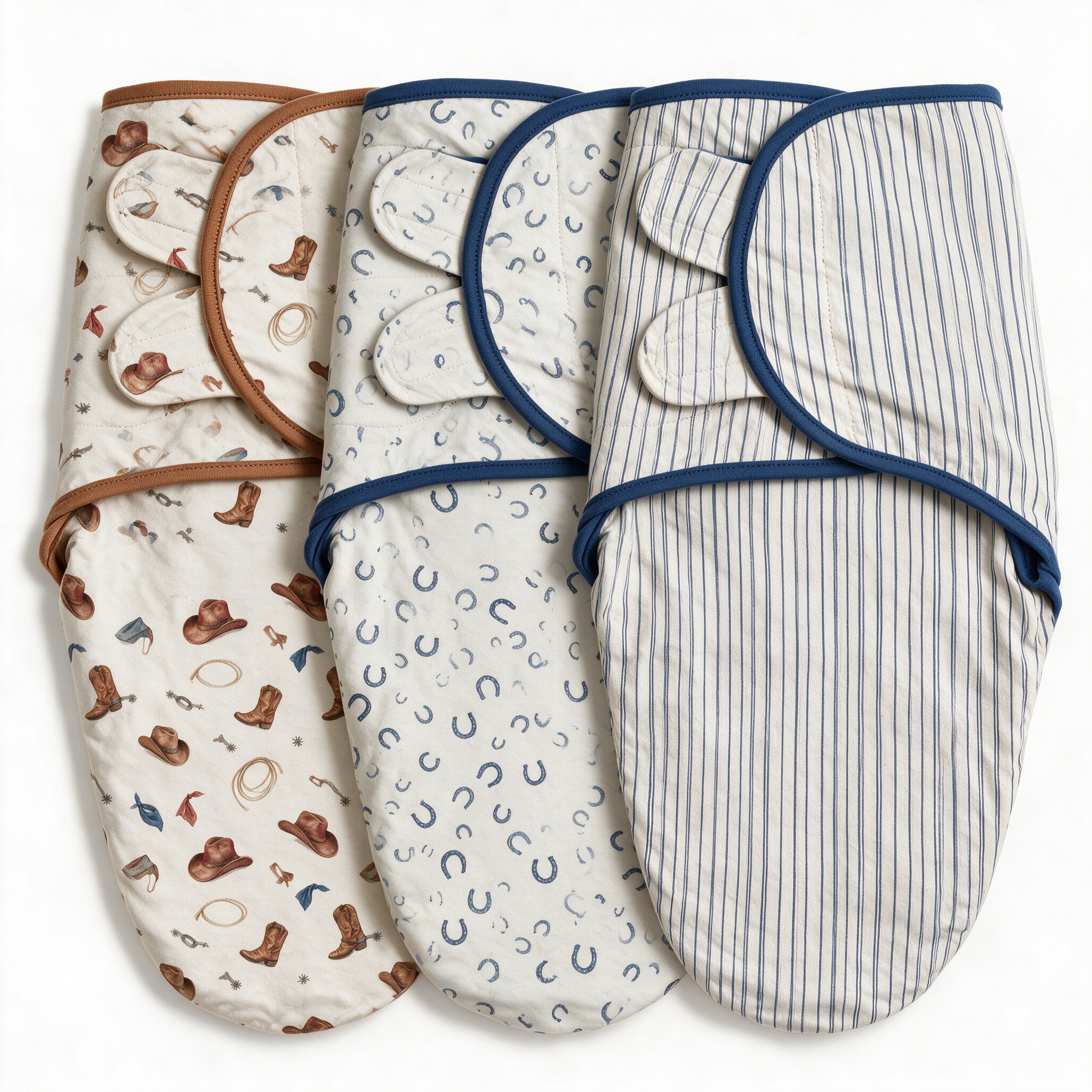 White-ground four-pack