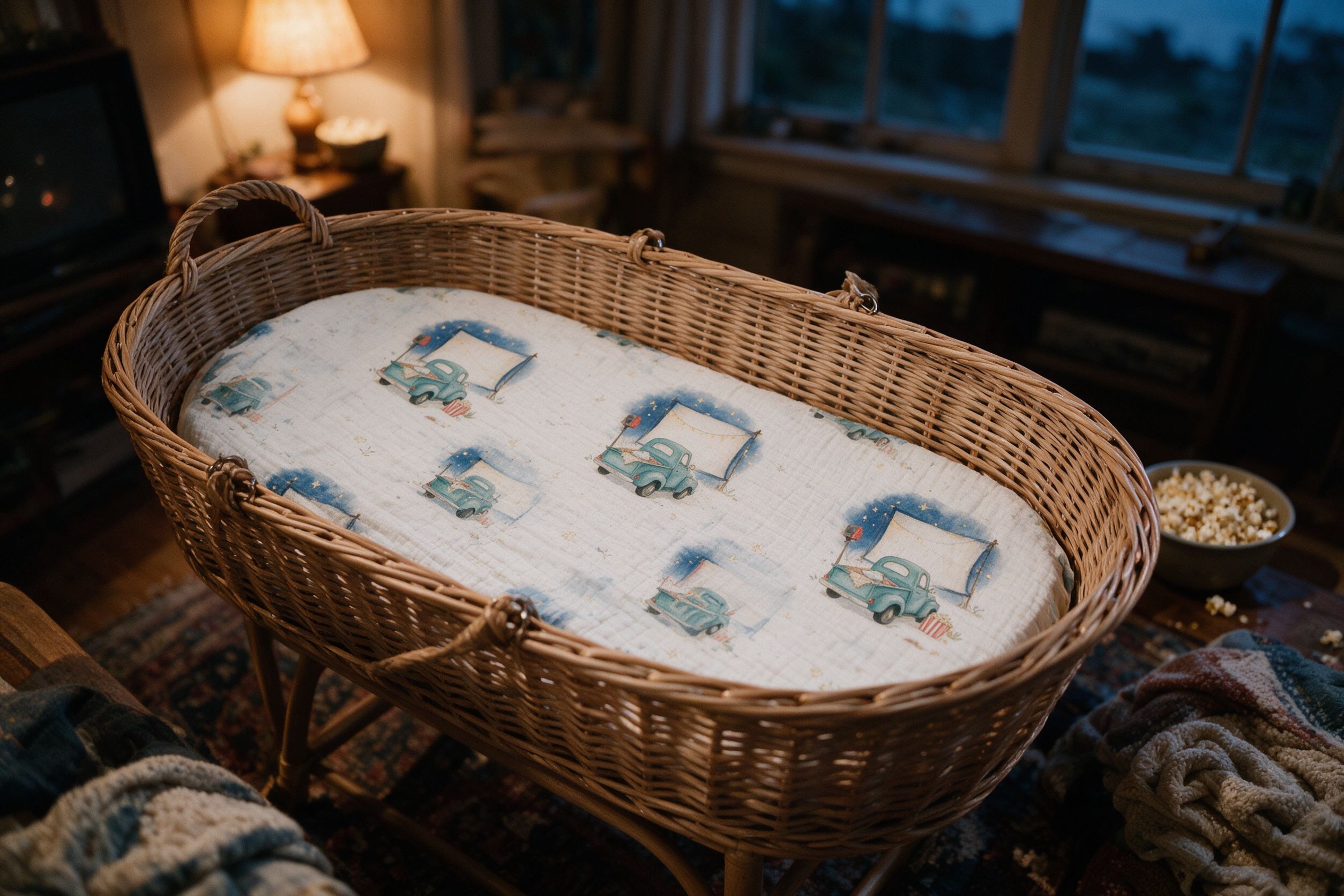 Cradle fitted sheet