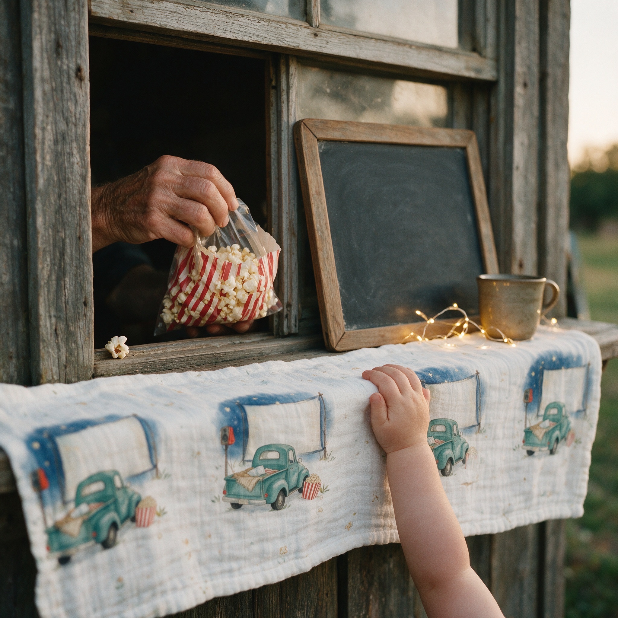 Popcorn stand