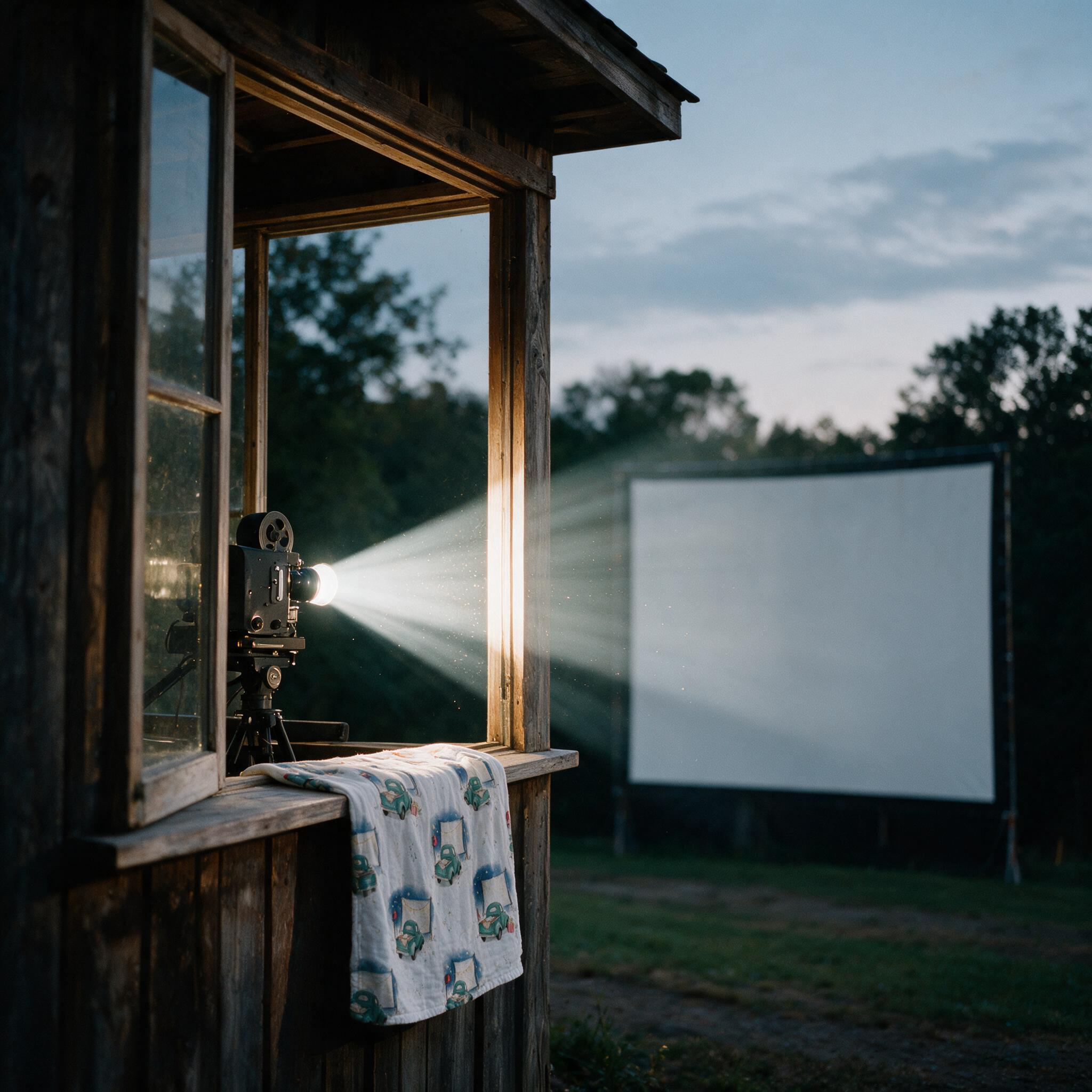 Projection hut