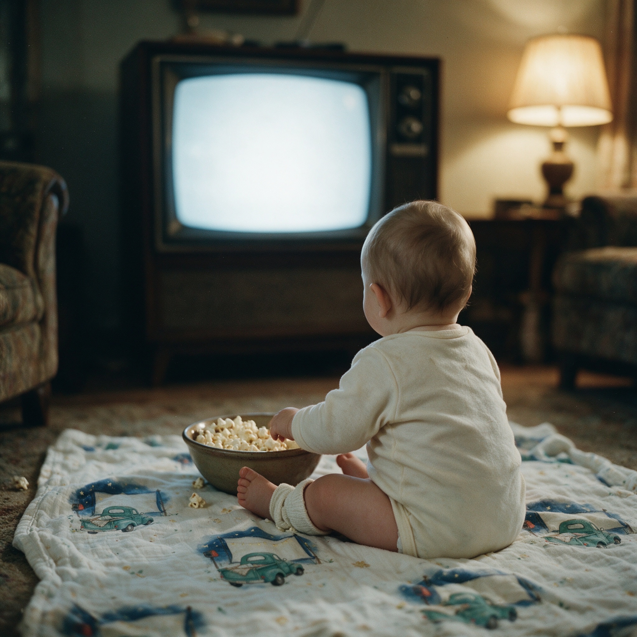 Living-room movie night